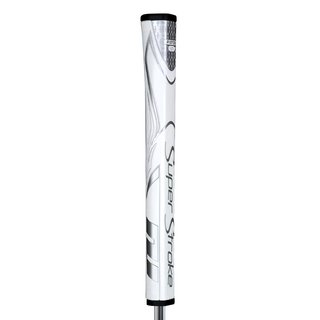 SuperStroke Zenergy Pistol GT 1.0 grip de putter, blanc/argent