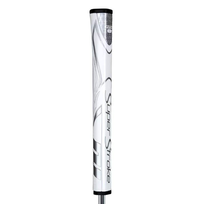 SuperStroke Zenergy Pistol GT 1.0 grip de putter, blanc/argent
