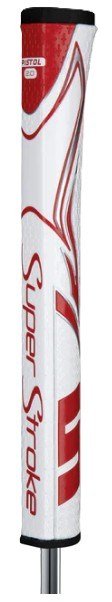 SuperStroke SuperStroke Zenergy Pistol GT 2.0 grip de putter, blanc/rouge