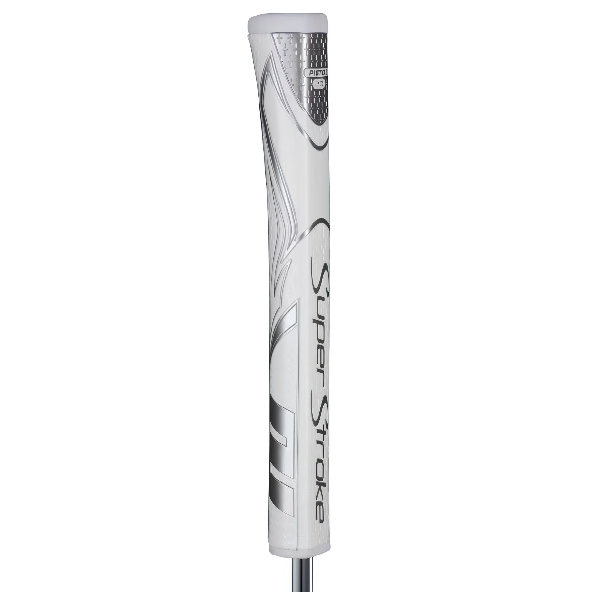 SuperStroke Zenergy Pistol GT 2.0 grip de putter, blanc/argent