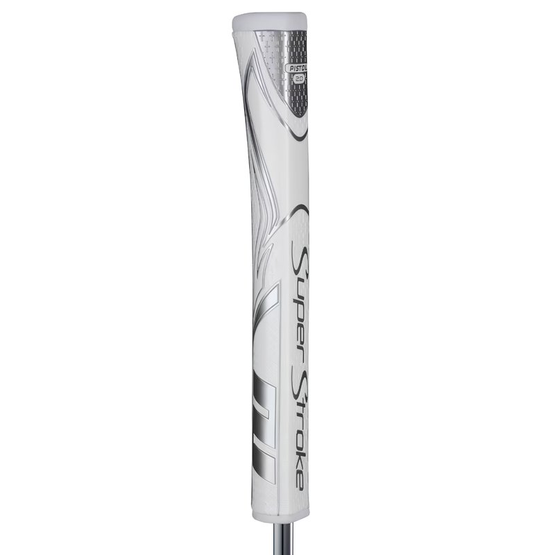 SuperStroke Zenergy Pistol GT 2.0 grip de putter, blanc/argent