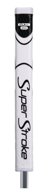Super Stroke SuperStroke Zenergy CLAW 2.0 grip de putter, blanc/noir