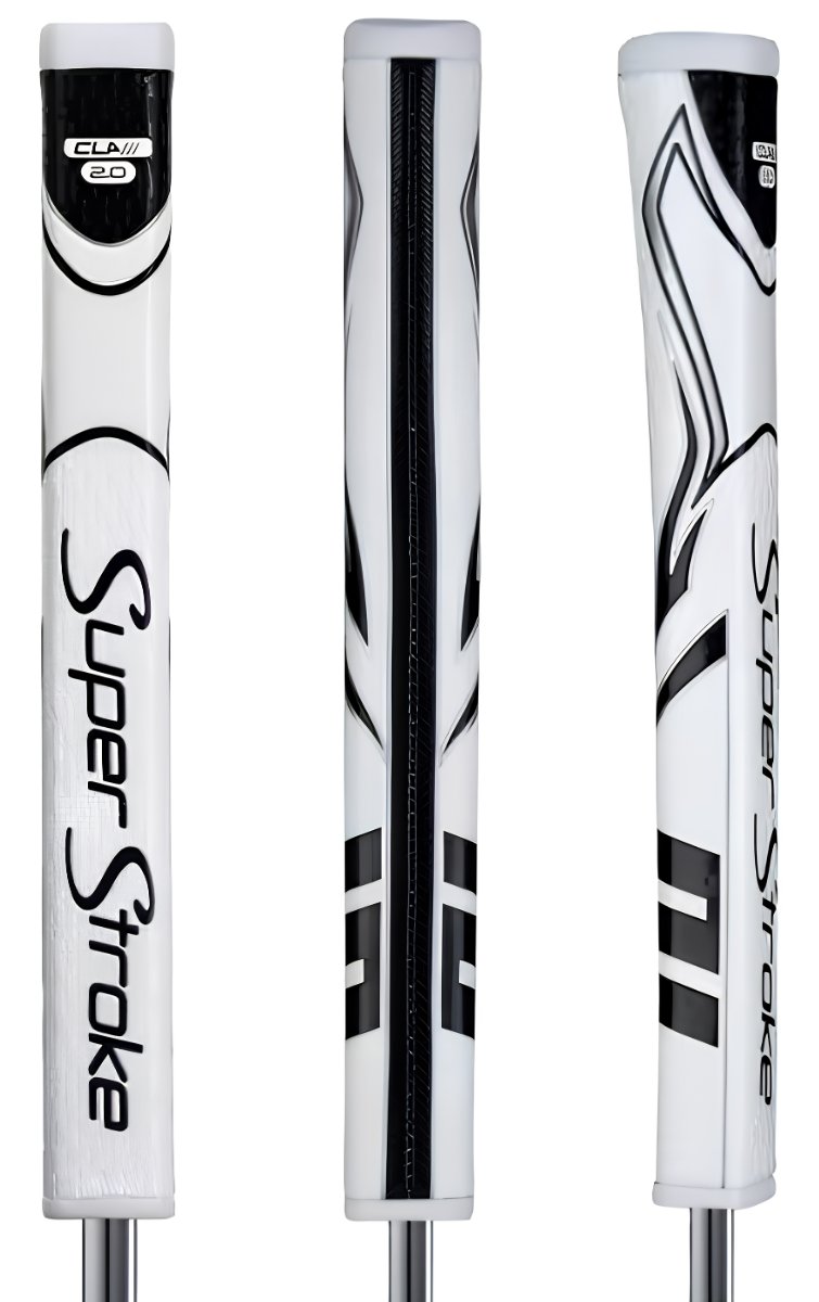 Super Stroke SuperStroke Zenergy CLAW 2.0 grip de putter, blanc/noir