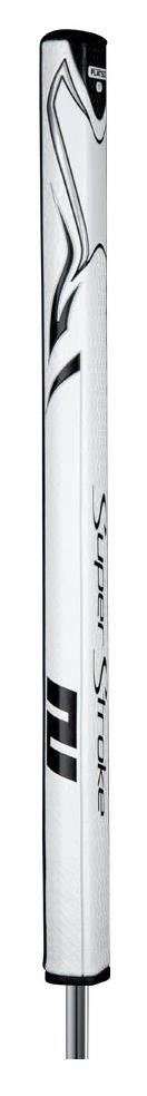SuperStroke Zenergy Flatso 17" grip de putter, blanc/noir