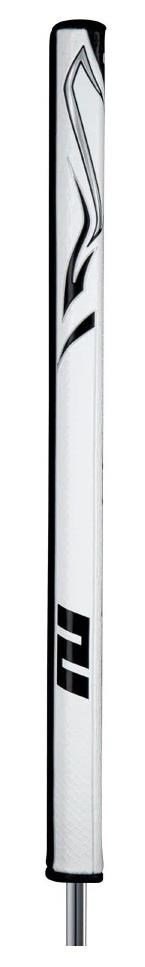 SuperStroke Zenergy Flatso 17" grip de putter, blanc/noir