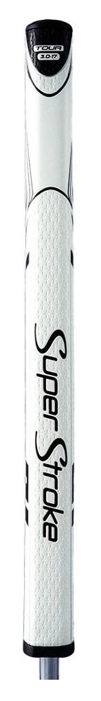 Super Stroke SuperStroke Specialty Tour 3.0 17" grip de putter, blanc/noir