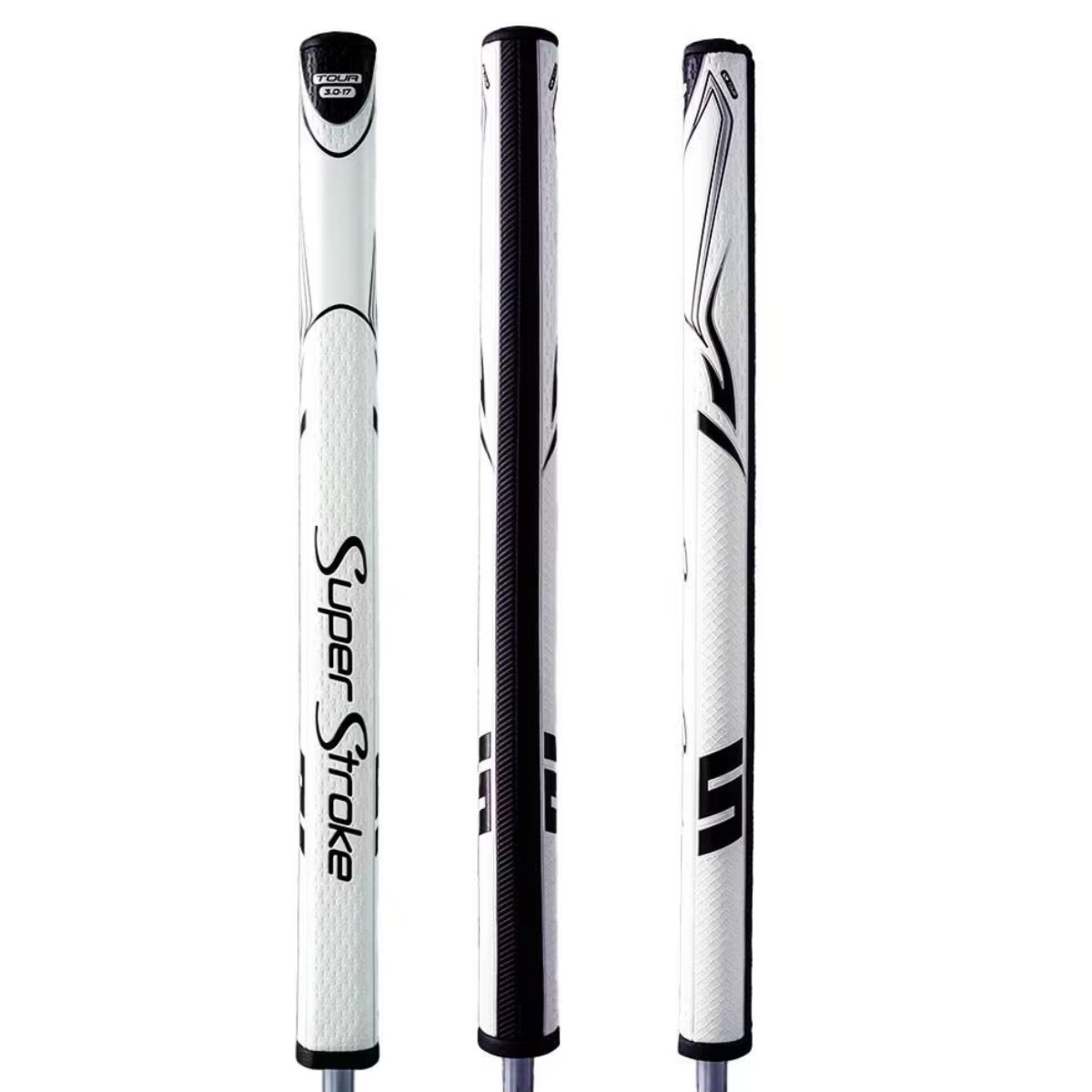 Super Stroke SuperStroke Specialty Tour 3.0 17" grip de putter, blanc/noir
