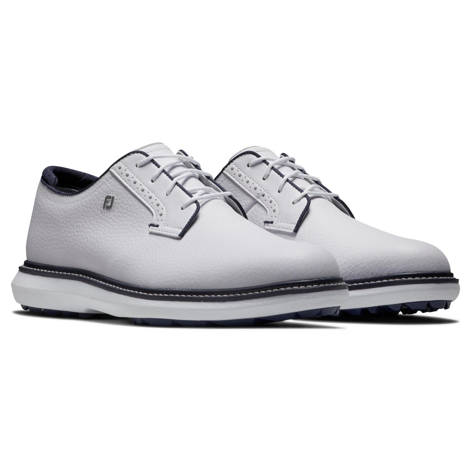 FootJoy Traditions Blucher Spikeless chaussures de golf homme, blanc