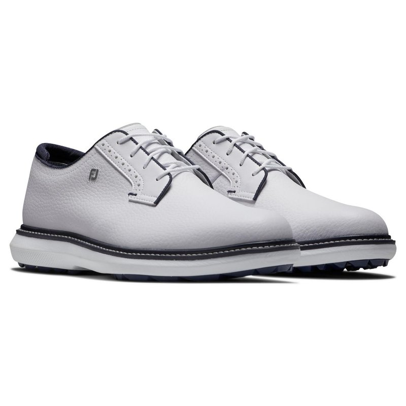 FootJoy Traditions Blucher Spikeless chaussures de golf homme, blanc