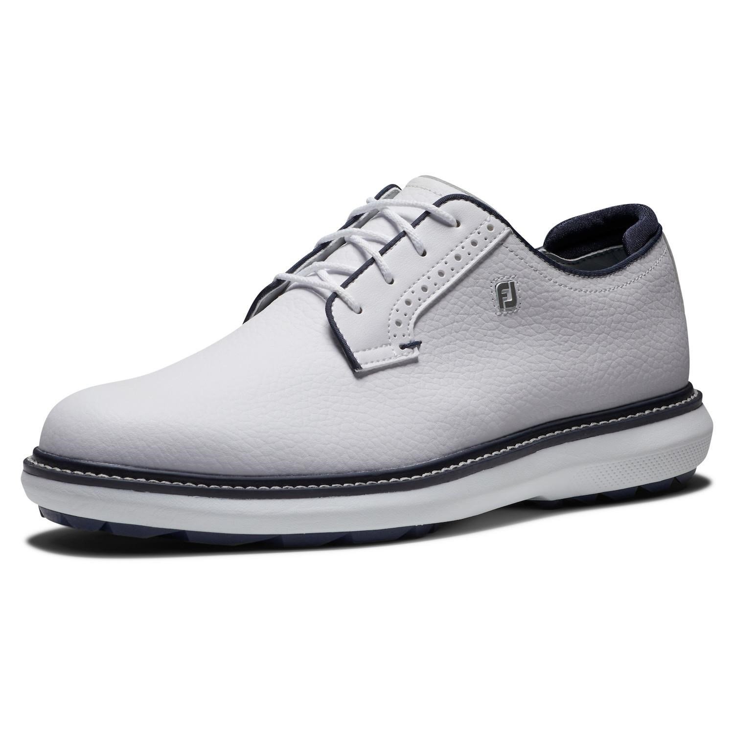 FootJoy Traditions Blucher Spikeless chaussures de golf homme, blanc