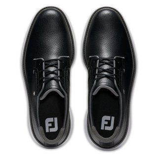 FootJoy Traditions Blucher chaussures de golf pour hommes, noir/gris/blanc blucher