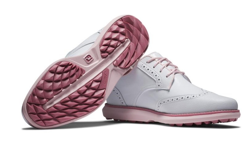 FootJoy FootJoy Traditions Spikeless chaussures de golf femme, blanches