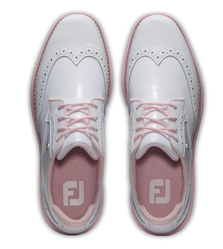 FootJoy FootJoy Traditions Spikeless chaussures de golf femme, blanches
