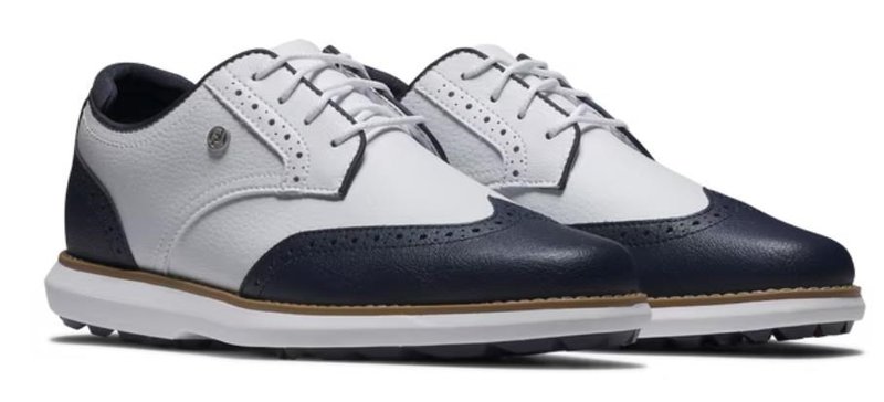 FootJoy FootJoy Traditions Wing Tip chaussures de golf femme, blanches