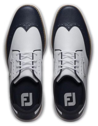 FootJoy FootJoy Traditions Wing Tip chaussures de golf femme, blanches