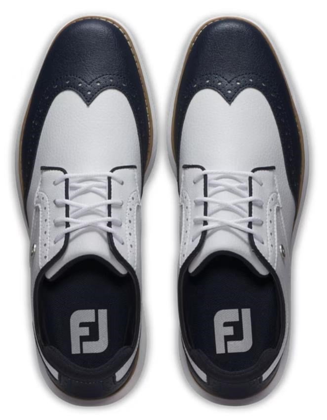 FootJoy FootJoy Traditions Wing Tip chaussures de golf femme, blanches