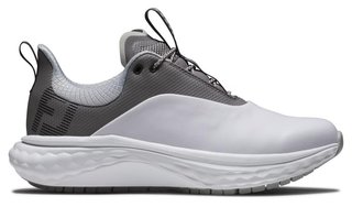 FootJoy Quantum Leather chaussures de golf femme, blanc/gris