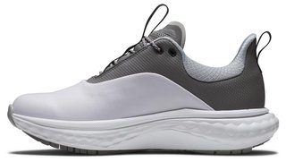 FootJoy Quantum Leather chaussures de golf femme, blanc/gris