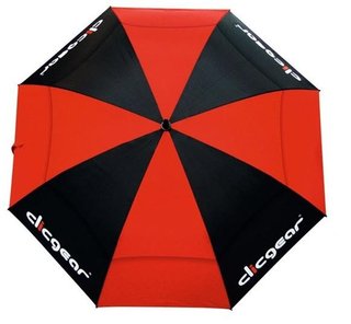 Clicgear Double Canopy parapluie de golf 68", noir/rouge