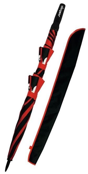 Clicgear Double Canopy parapluie de golf 68", noir/rouge