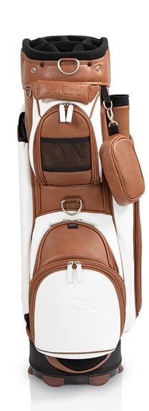 JuCad Style cart bag, marron/blanc