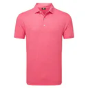 FootJoy Speckle Print Pique polo homme, pink lemonade
