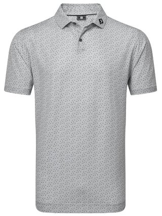 FootJoy Bounce Print Pique polo homme, gris