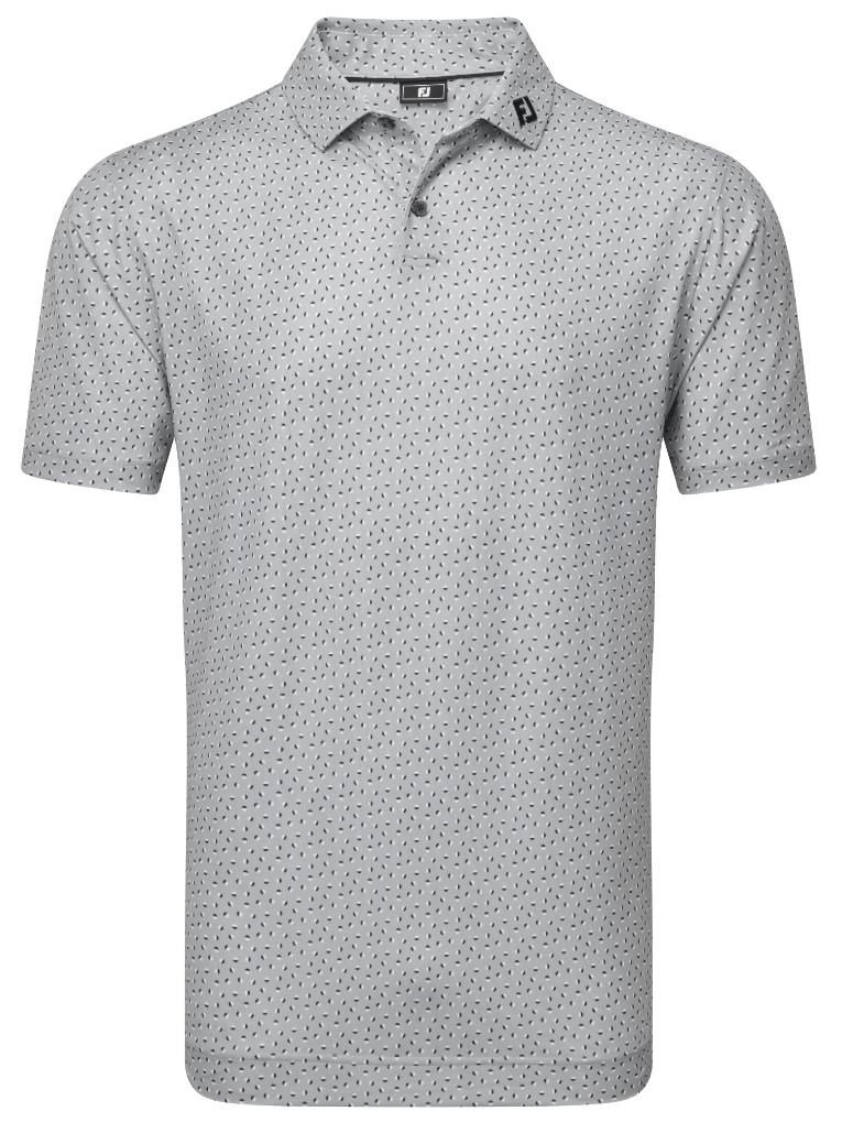 FootJoy Bounce Print Pique polo homme, gris