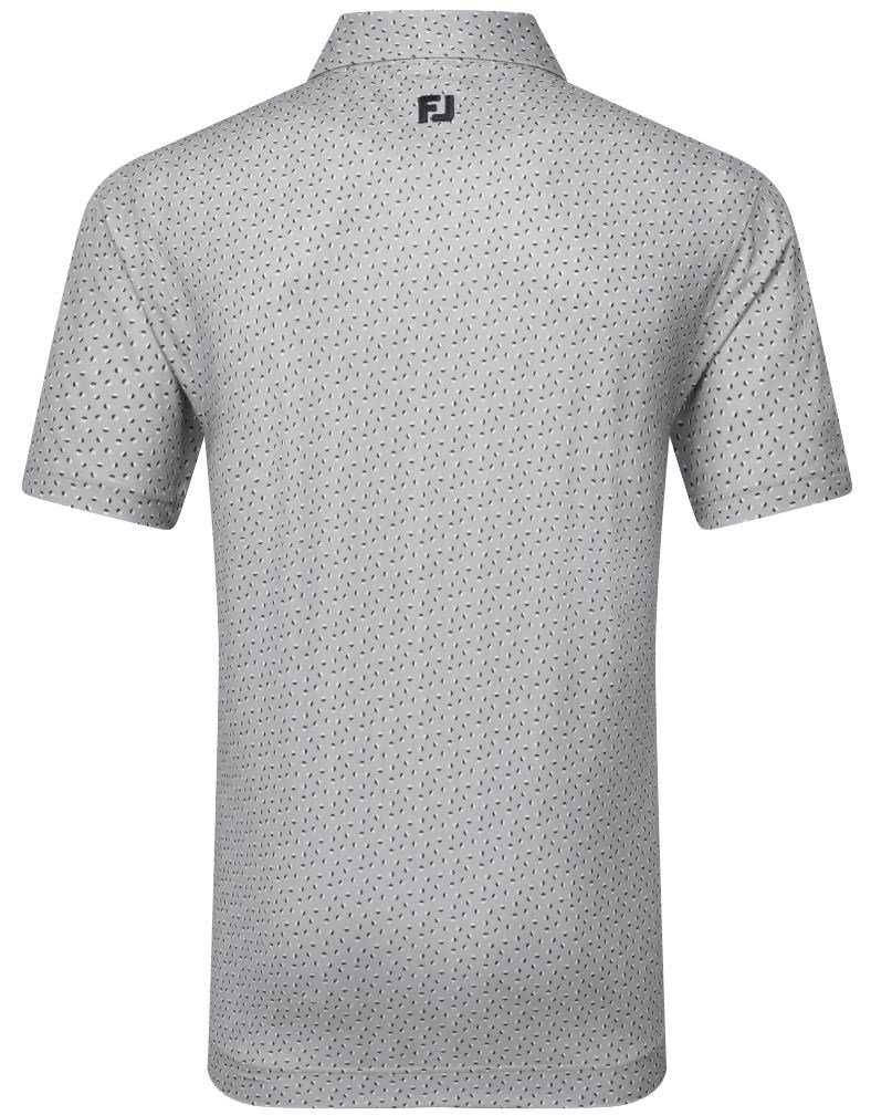 FootJoy Bounce Print Pique polo homme, gris
