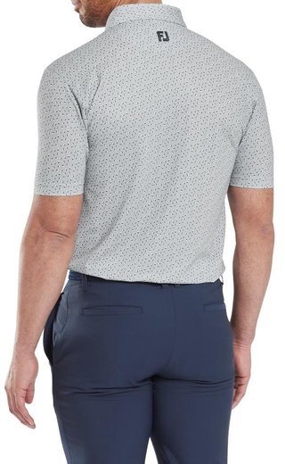 FootJoy Bounce Print Pique polo homme, gris