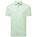 FootJoy Pop Camo Lisle polo homme, pistachio