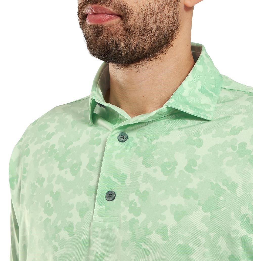 FootJoy Pop Camo Lisle polo homme, pistachio