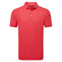 FootJoy Stretch Pique Solid polo homme, hibiscus