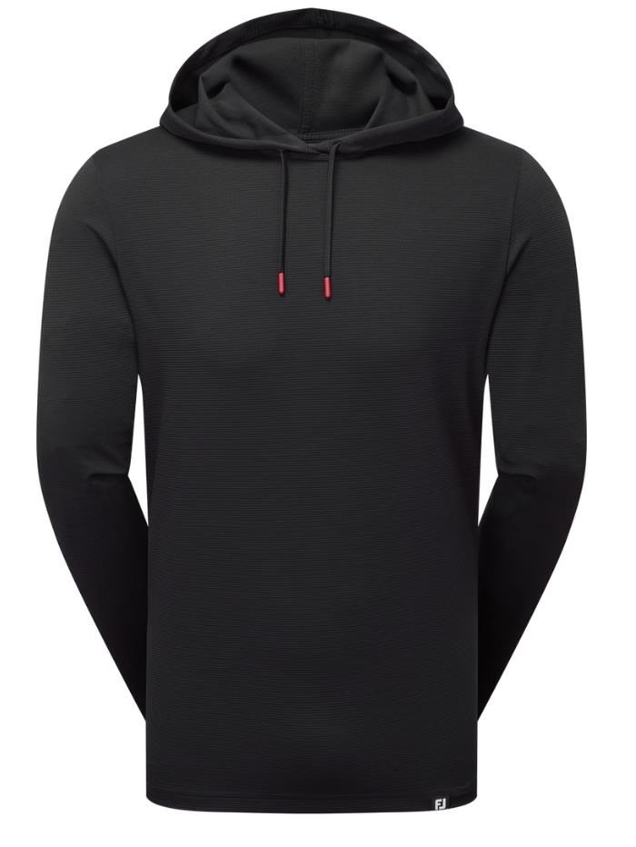 FootJoy Ottoman Jacquard hoodie homme, noir