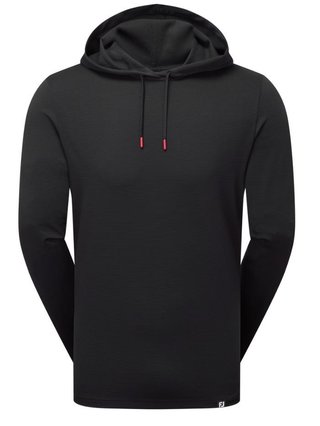 FootJoy Ottoman Jacquard hoodie homme, noir