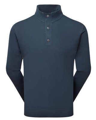 FootJoy Drirelease Button Placket pull homme, dark denim