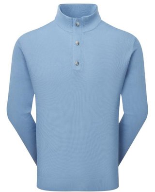 FootJoy Drirelease Button Placket pull homme, blue jay