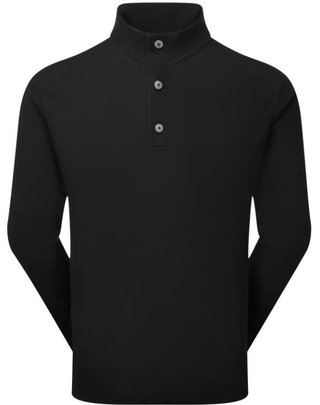FootJoy Drirelease Button Placket pull homme, noir