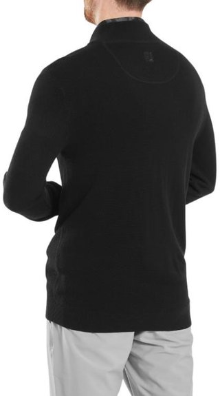 FootJoy Drirelease Button Placket pull homme, noir