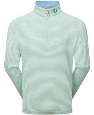 FootJoy Quilt Texture Chill-Out sweat-shirt homme, pistache