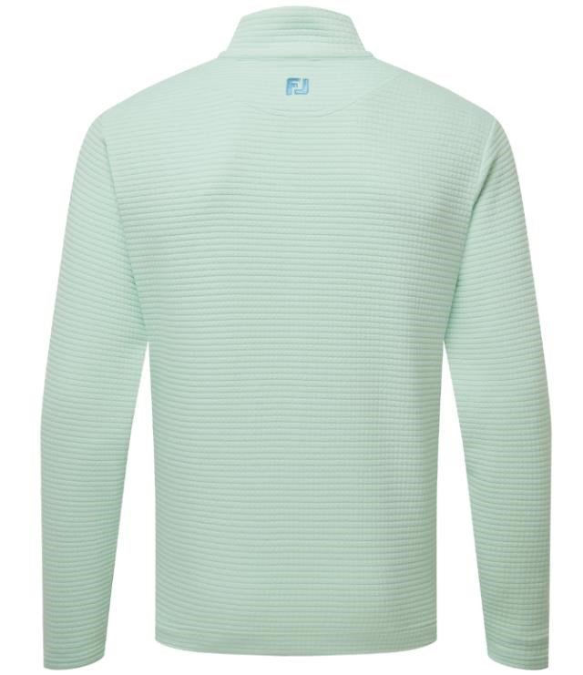 FootJoy Quilt Texture Chill-Out sweat-shirt homme, pistache