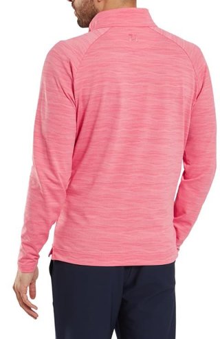FootJoy Wave Jacquard Chill-Out sweat homme, pink lemonade