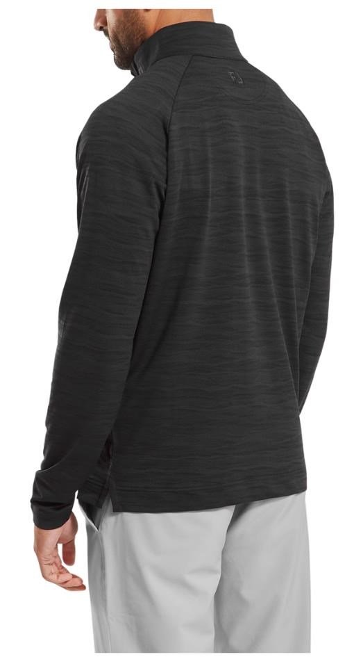 FootJoy Wave Jacquard Chill-Out sweatshirt homme, noir