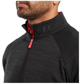 FootJoy Wave Jacquard Chill-Out sweatshirt homme, noir