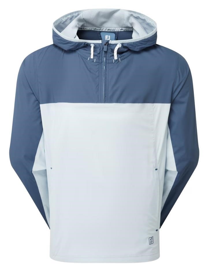 FootJoy TempoSeries Hoodie veste homme, dark denim/skyway