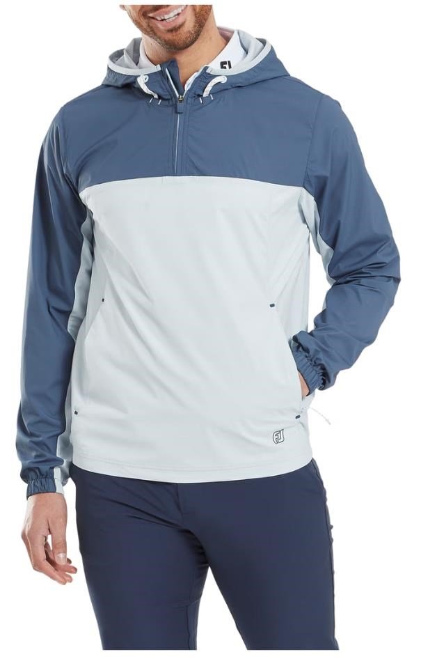 FootJoy TempoSeries Hoodie veste homme, dark denim/skyway