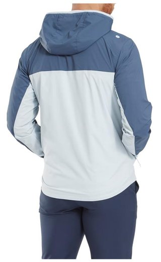 FootJoy TempoSeries Hoodie veste homme, dark denim/skyway