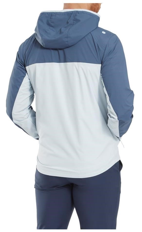 FootJoy TempoSeries Hoodie veste homme, dark denim/skyway