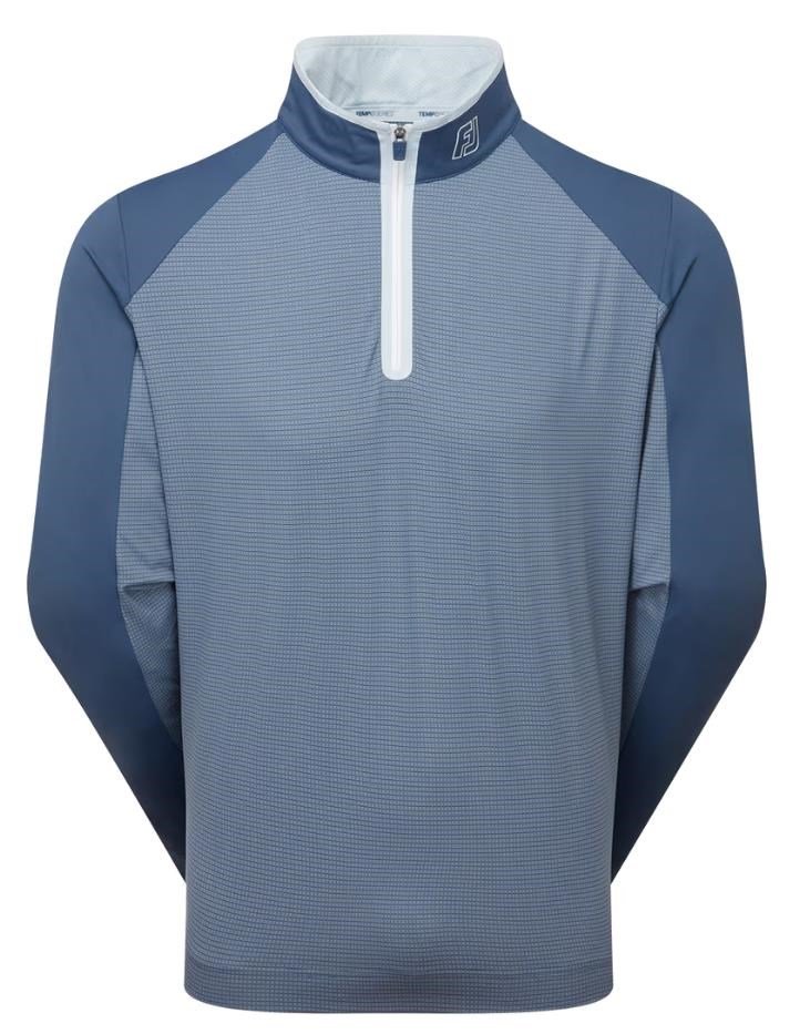 FootJoy TempoSeries Mixed Texture Chill-Out sweat-shirt homme, dark denim