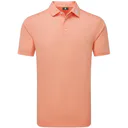 FootJoy Stretch Pique Solid polo homme, papaya